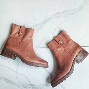 NWT | Coach | Brown Ankle Boots | 8.5